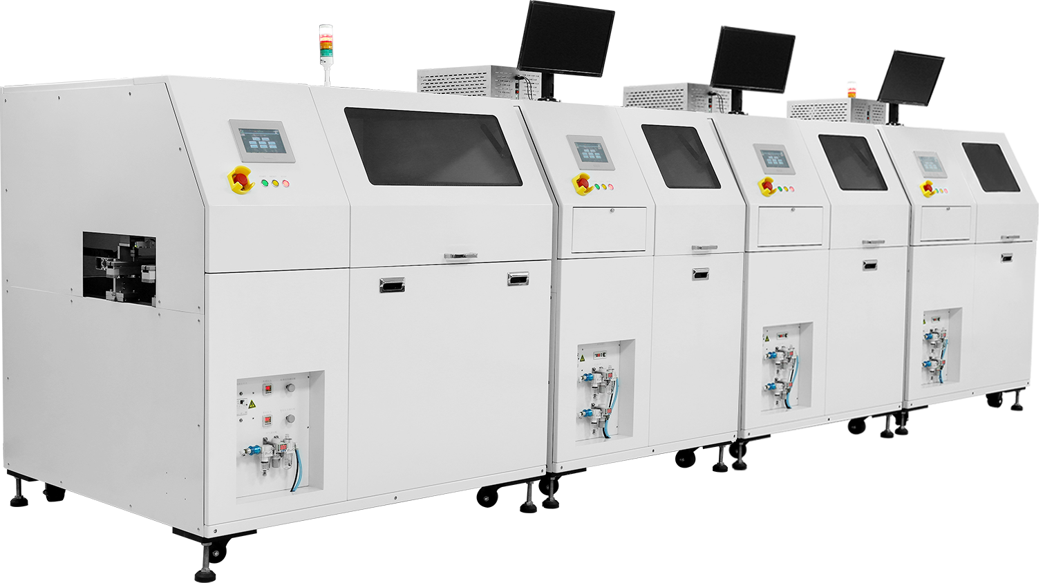 インラインモジュール式セレクティブはんだ付け機